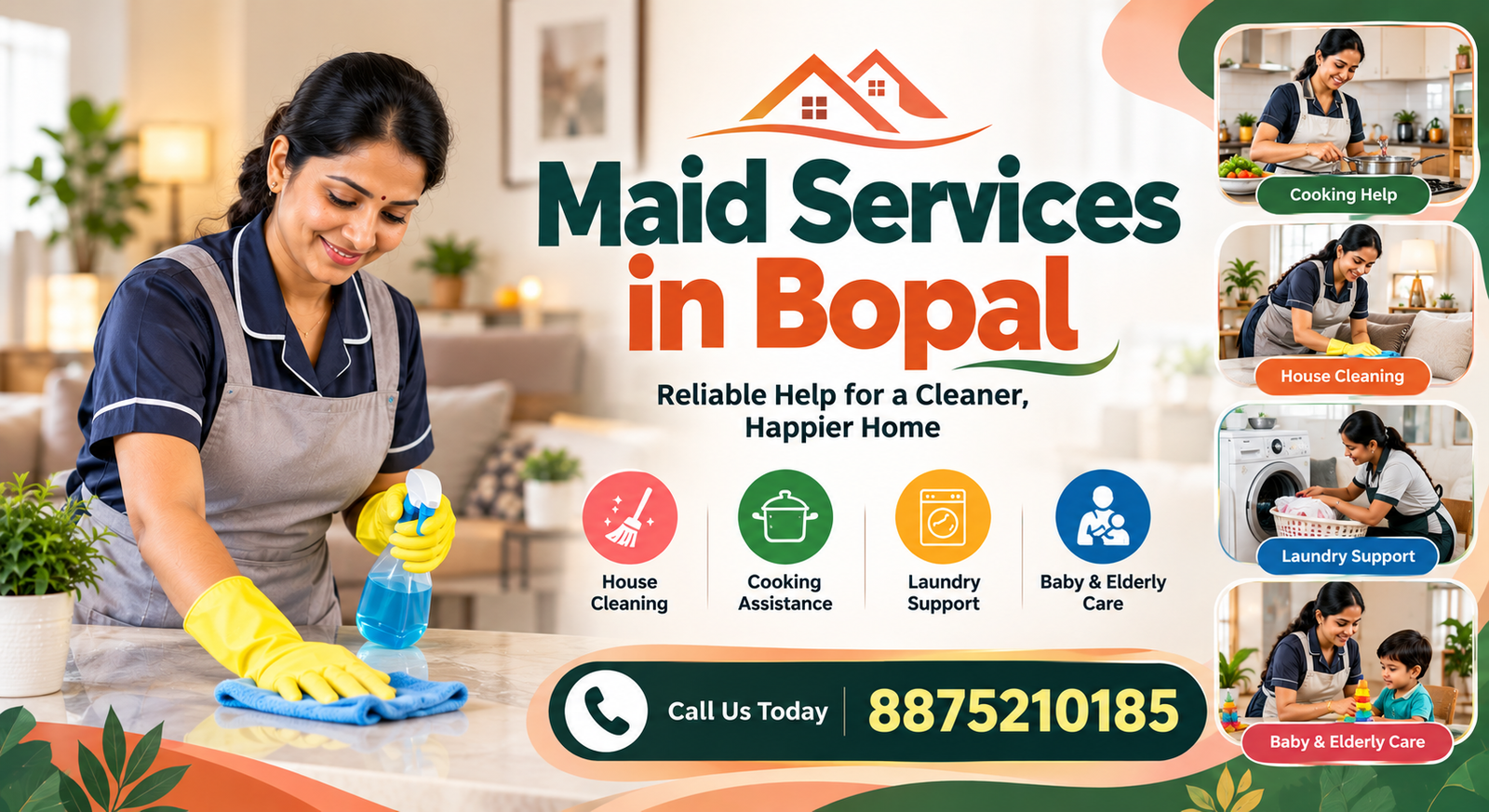 Maid Services in Bopal: A Complete Guide to Hiring a Maid